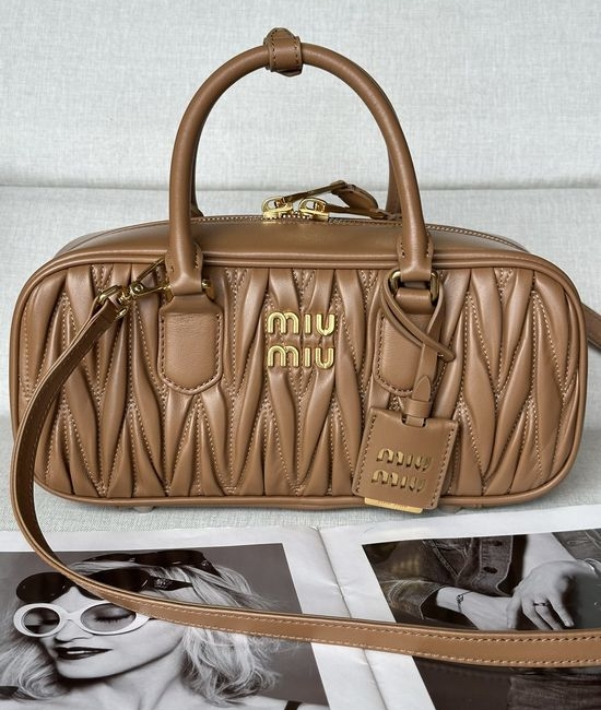 Miu Miu Matelasse Bowling Bag Classic bc148A