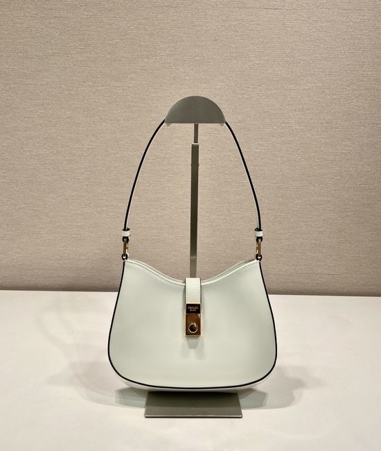 Prada Cheo Shoulder Bag Glossy Leather 1BC169A