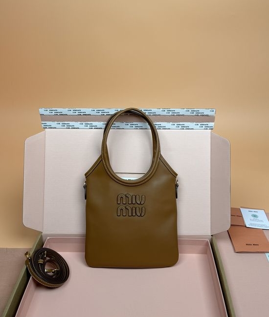Miu Miu IVY Leather Mini Tote Bag 5BG281_231