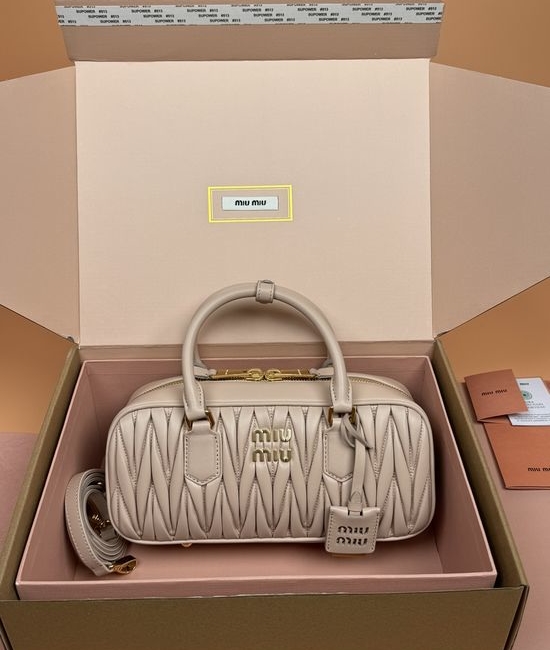 Miu Miu Arcadie Matelasse Handbag 5BB148
