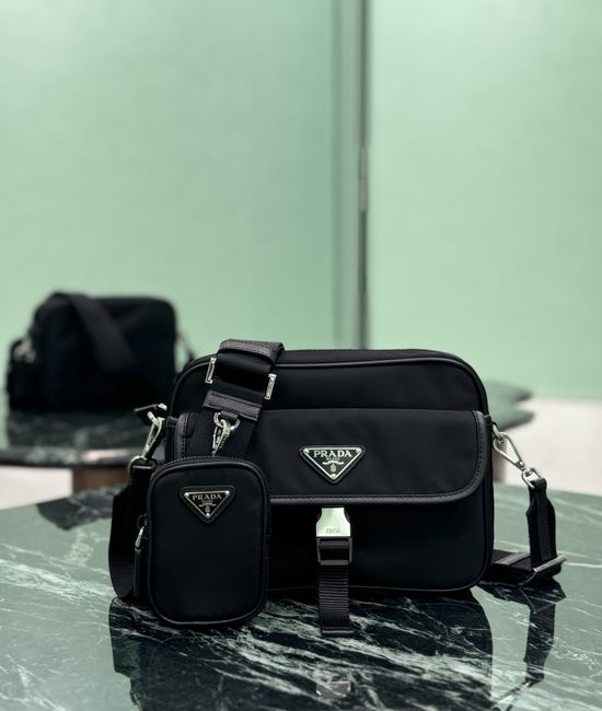 Prada Nylon Messenger Bag 2VH133