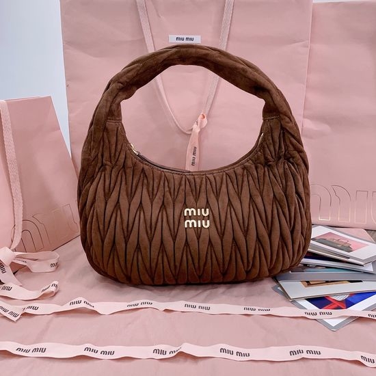 Miu Miu Wander Handbag Matelasse Texture 5BC108