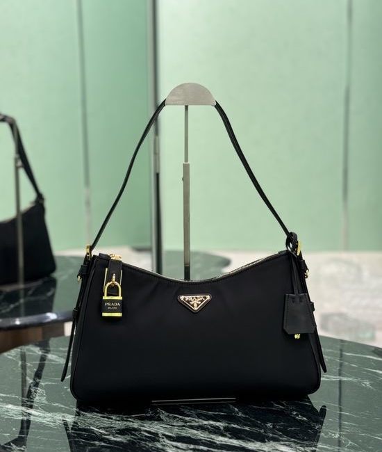 Prada Re-Nylon Locker Shoulder Bag 1BC232
