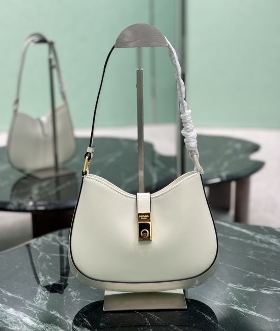 Prada Cheo Leather Shoulder Bag 1BC169