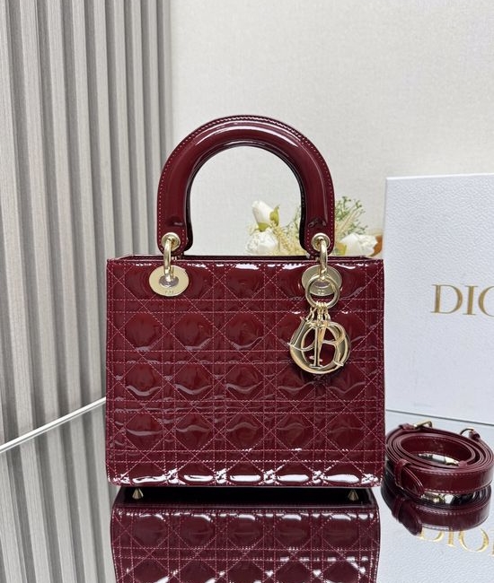 Christian Dior CD Lady My ABC Cannage Lambskin Bag