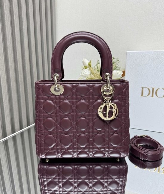 Christian Dior CD Lady My ABC Lambskin Handbag