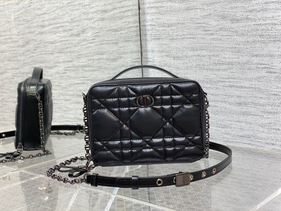 Christian Dior CD Caro Quilted Boxy Chain Bag 5140/9039