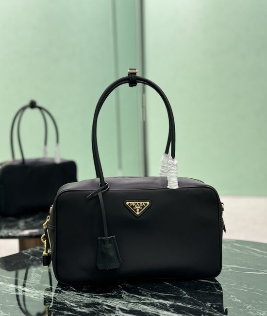 Prada Tessuto Tocker Medium Lock Bag 1BB132