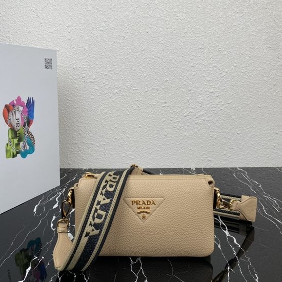 Prada Three-Layer Shoulder Bag 1BH194