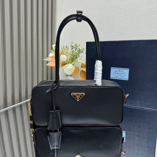 Prada Re-Nylon Leather Handbag 1BB133