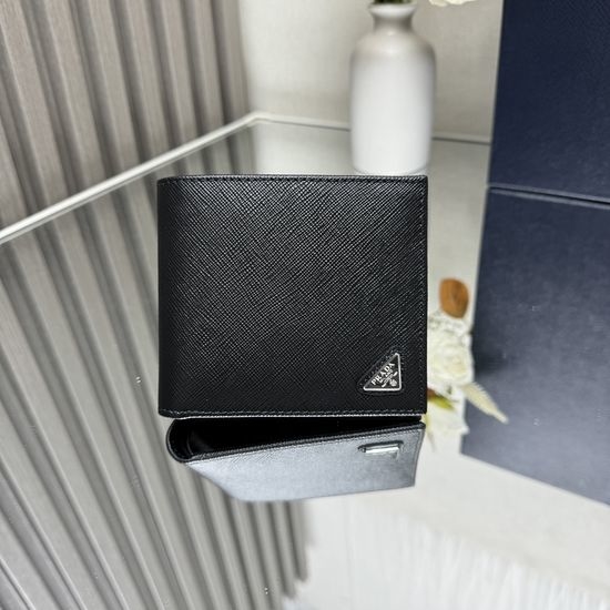 Prada Classic Short Wallet Saffiano Leather 2M0513