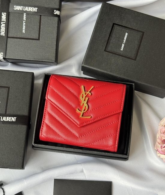Yves Saint Laurent YSL SLP Trifold Wallet 403943