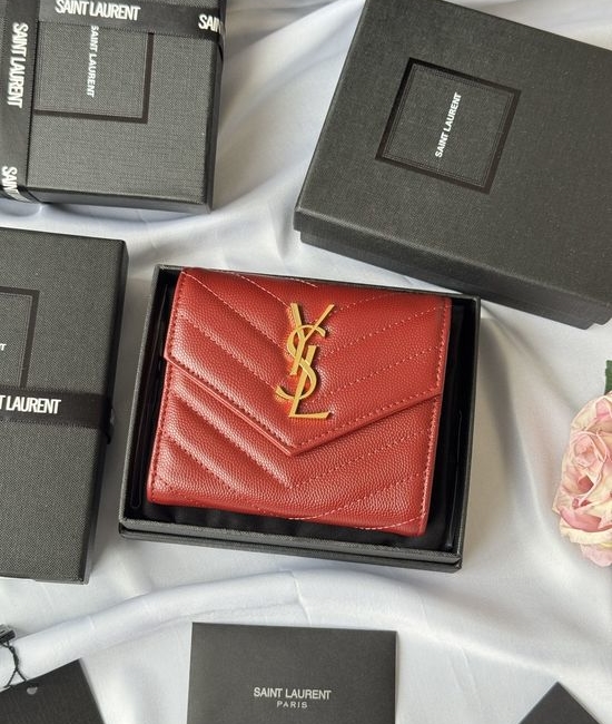 Yves Saint Laurent YSL SLP Trifold Wallet 403943