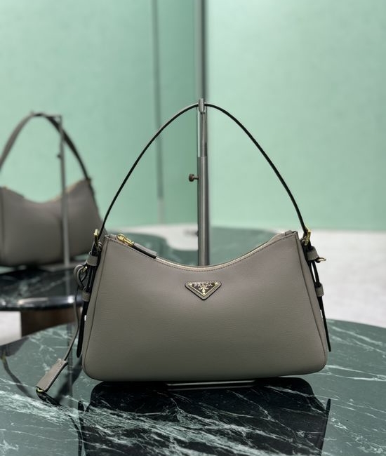 Prada Aimee Classic Leather Shoulder Bag 1BC229