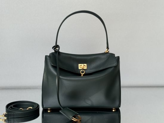 Balenciaga Slouchy Leather Top Handle Bag 789779