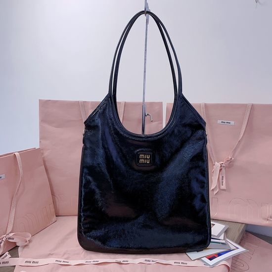 Miu Miu Isetan Limited Tote Patent Leather Bag 5BG231