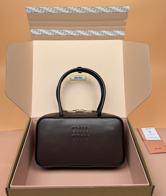 Miu Miu Beau Calfskin Leather Satchel Bag 5BB172