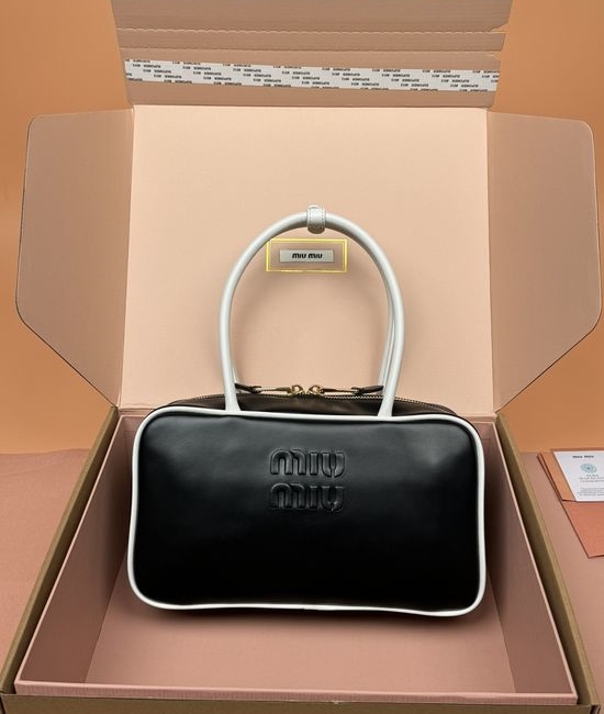 Miu Miu Beau Colorblock Leather Handbag 5BB172