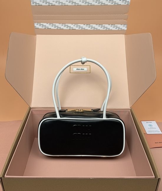 Miu Miu Beau Colorblock Leather Handbag 5BB173