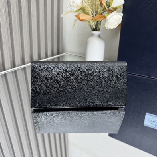 Prada Saffiano Leather Long Wallet 2MV836