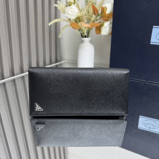 Prada Saffiano Leather Long Wallet 2MV836