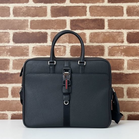Gucci Large Bag Original Leather Black 816757