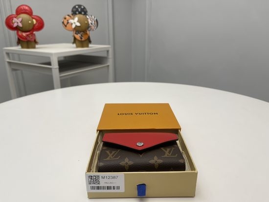 Louis Vuitton LV Portouille Victorine Signature Canvas Wallet M12387