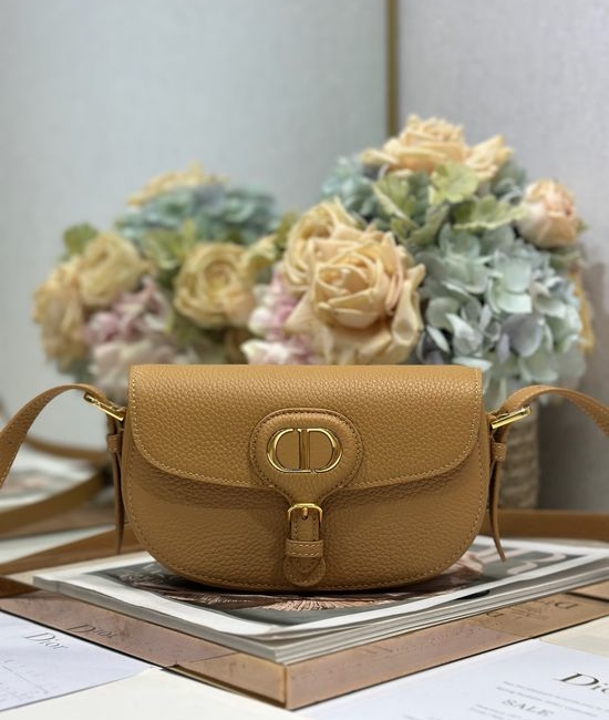 Christian Dior CD Bobby Leather Shoulder Bag 9335
