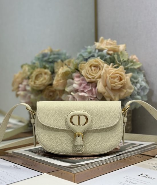 Christian Dior CD New Bobby Small White Handbag 9335