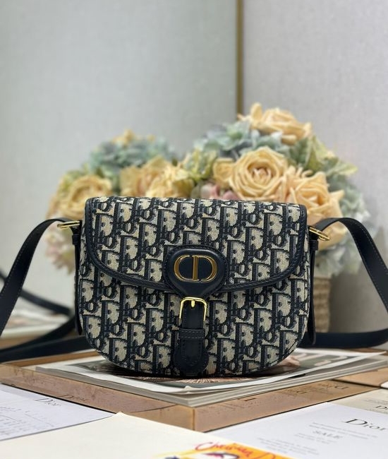 Christian Dior CD Bobby Medium Oblique Handbag 9337