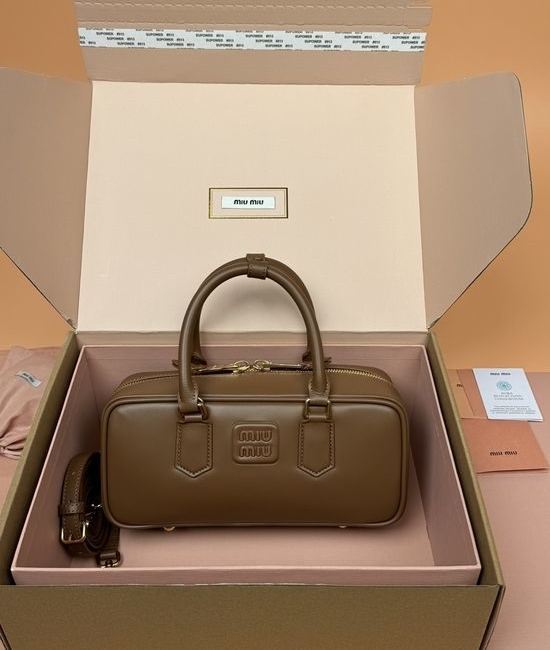 Miu Miu Arcadie Medium Bowling Handbag 5BB148