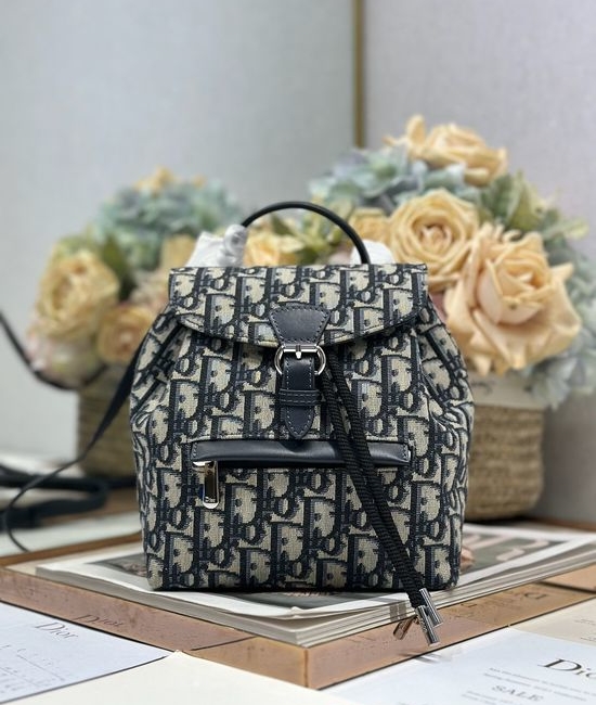 Christian Dior CD Oblique Small Backpack Lightweight Choice 8131