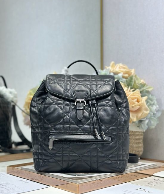 Christian Dior CD Large Lambskin Backpack D007