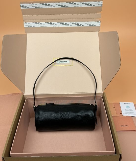 Miu Miu Adventure Nappa Leather Tote Bag 5BG581