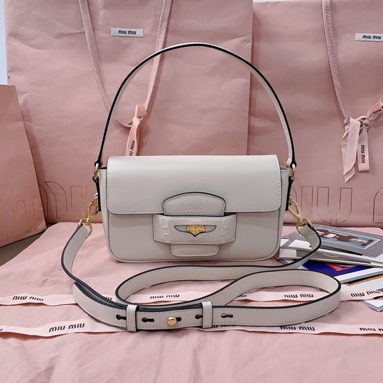 Miu Miu Penny Leather Coin Shoulder Bag 5BD270