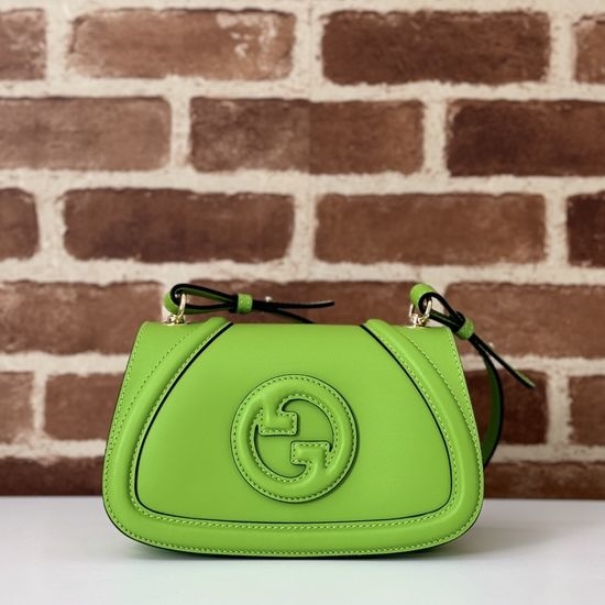 Gucci Turquoise Leather Crossbody Bag 815700
