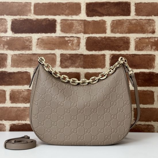 Gucci GG Marmont Grey Lichee Bag 820453