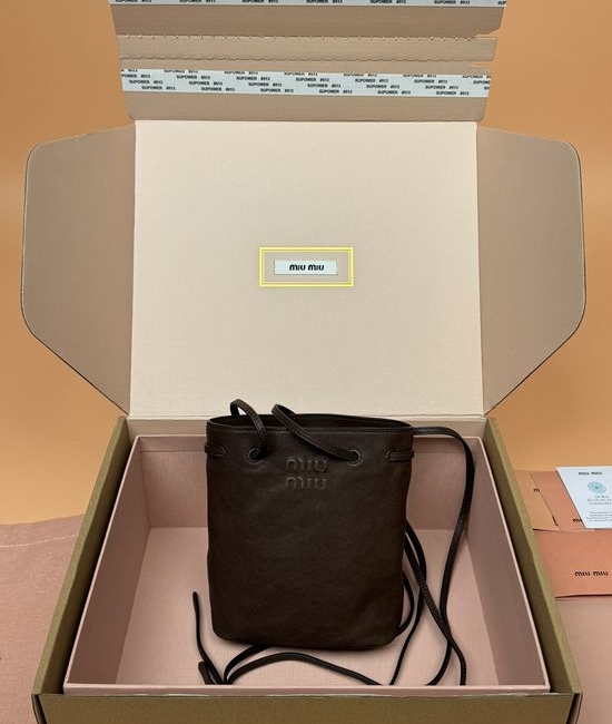 Miu Miu Nappa Leather Mini Tote Bag 5NF460