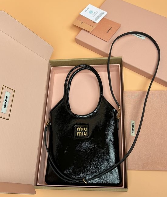 Miu Miu IVY Naplak Leather Small Tote Bag 5BG281