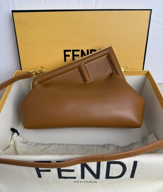 Fendi First Small Napa Leather Handbag 129