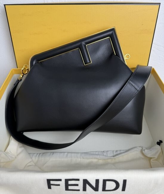 Fendi First Bag Architectural Design Metallic 127