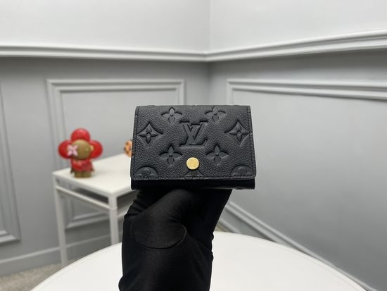 Louis Vuitton LV Monogram Empreinte Card Holder M58456