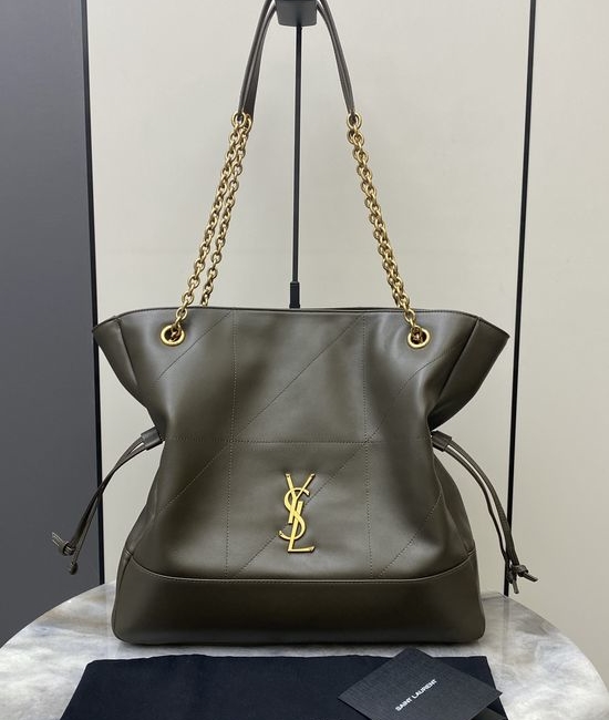Yves Saint Laurent YSL Jamie 4.3 Large Pochon Lambskin Shoulder Bag 809824