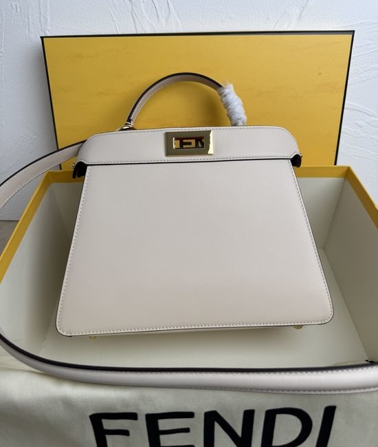 Fendi Peekaboo ISeeU Medium Leather Handbag 8019