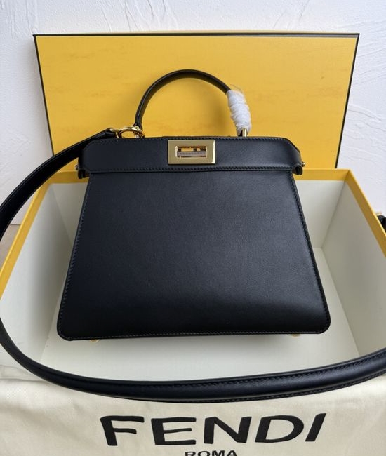 Fendi Peekaboo ISeeU Medium Leather Handbag 8019