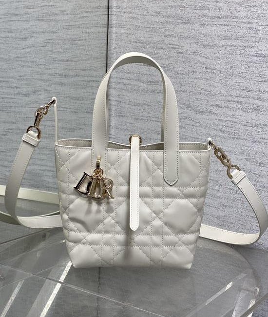 Christian Dior CD Toujours Small Quilted Leather Bag 11341