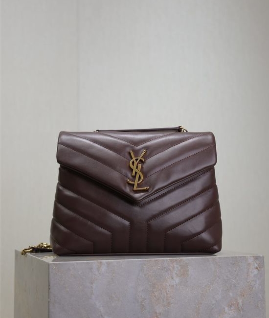 Yves Saint Laurent YSL Loulou Leather Shoulder Bag 494699