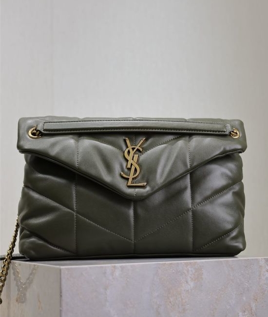 Yves Saint Laurent YSL Loulou Puffer Quilted Lambskin Bag 577475