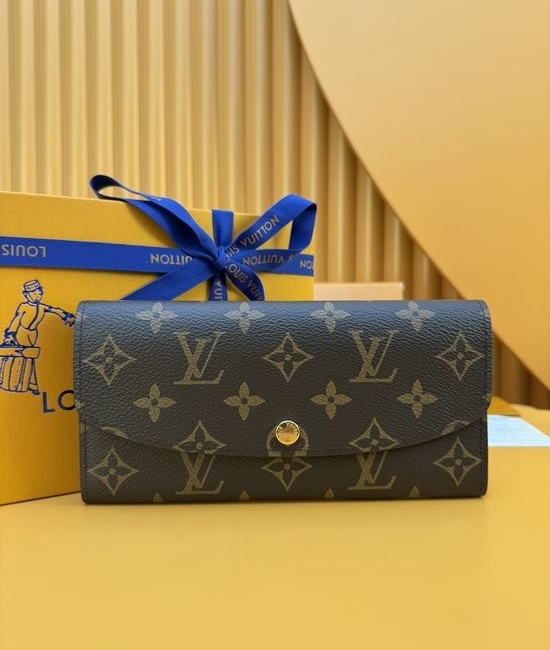 Louis Vuitton LV Monogram Gold Buckle Wallet M60697