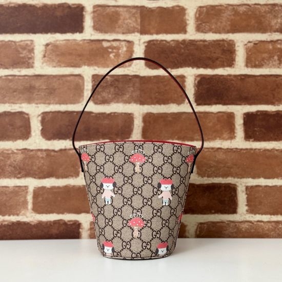 Gucci Dog Mushroom Print Crossbody Bag 752356